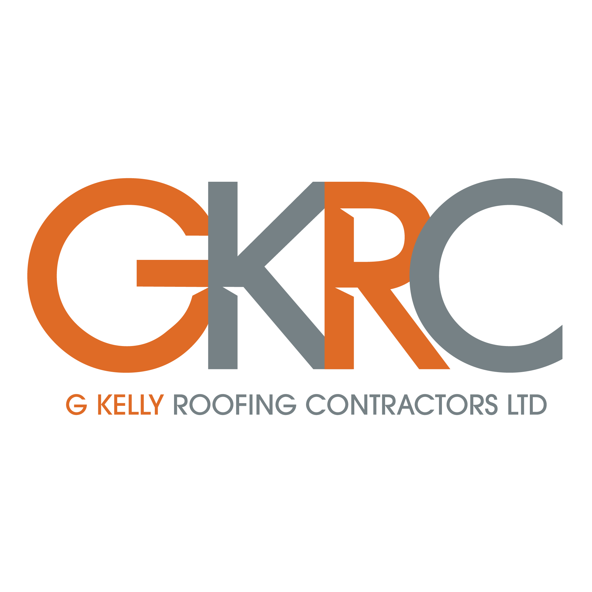 GKRC Roofing Logo G Kelly Roofing Contractors Ltd Logo